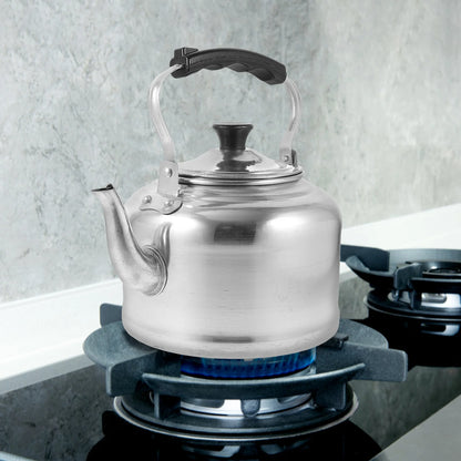 Gas Stove Tea Kettle Old-fashioned Aluminum Large Capacity Restaurant (20cm Polished Kettle) Water Kitchen Boiler Stovetop