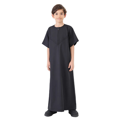 Ramadan Abayas For Prayer Clothes Boy Kids Muslim Dress Clothing Kebaya Abaya Turkey Arabic Islam Djellaba Robe Musulmane Hombre