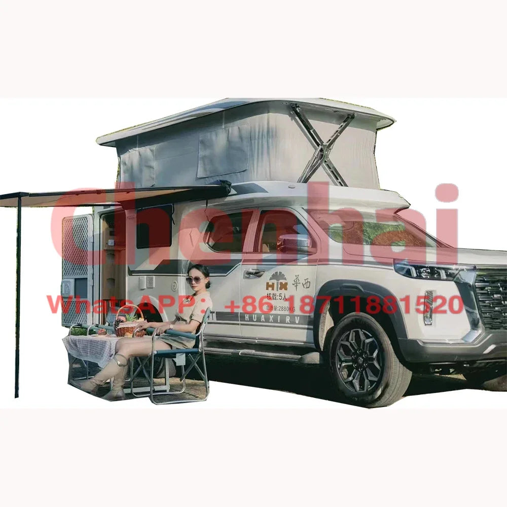 Straight up Pop up Roof Lift System for Pickup Trucks SUV Camper Vans Motorhomes Vehicle Lifting Application