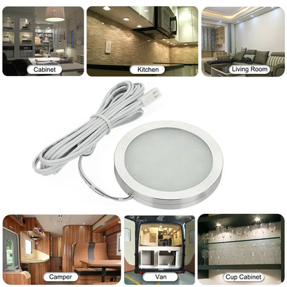 4PCS Camper Accessories RV Ceiling Lights Caravan Interior Reading Lamp Roof  Light for Motorhome RV Caravan Boat