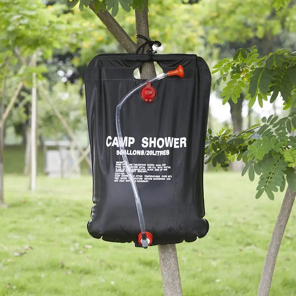 20L Water Shower Bag Solar Energy Portable Foldable Heated Outdoor Camping PVC Travel Van caravan accessories camper trailer