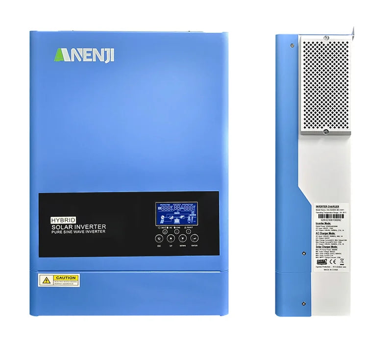 6.2KW 4KW 48V 24V Hybrid Solar Inverter MPPT Pure Sine Wave On/Off Grid Inversor 230V Built-in 120A 100A Solar Charger PV 500V