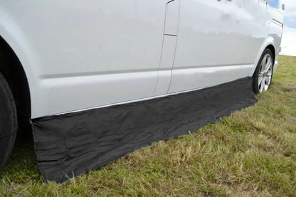 Campervan Motorhome Awning Skirt  Draught Excluder Fits Most of Large Vans VW T5 T6 Size Large -265X36cm Campervan Side Skirting