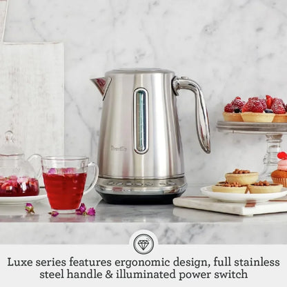 the Smart Kettle™ Luxe Electric Kettle, BKE845RVC, Red Velvet Cake