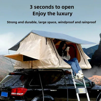 Car Roof Tent Automatic Camping Tent Rainproof Of Aluminum Alloy Material Outdoor Tent For Caravan,Camper Accessories