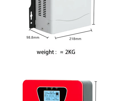 MPPT 60A 50A 30A  100A 150VDC Solar Charge Controller With LCD DISPLAY RS485 interface For12V 24V 36V 48V Home Solar System