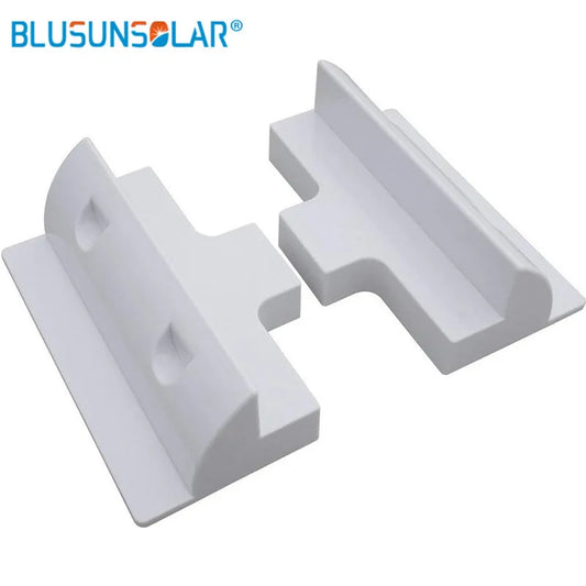 2pcs/set 18cm ABS Solar Panel Mounting Corner Side Mountain Bracket For RV Trailer Caravan Motorhome Boat Roof Yacht Camper