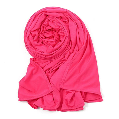 Big Size Jersey Hijabs for Woman Turban Mercerized Cotton Hijab Scarf Shawl Turbans for Women Headscarf Scarves Ramadan Foulard