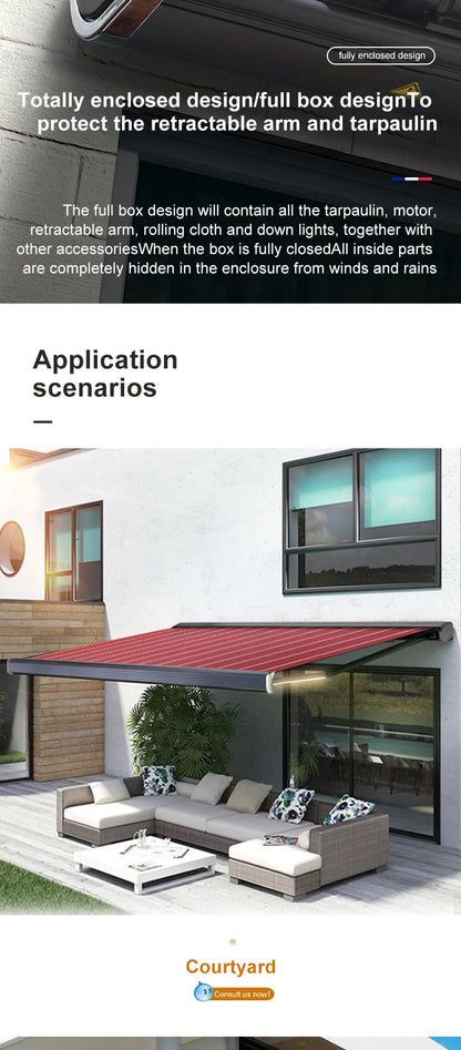 Caravan Awnings,High Quality Side Awning Pull Out Awning Retractable Frame Sun Shade Caravan Butterfly Retractable Awning