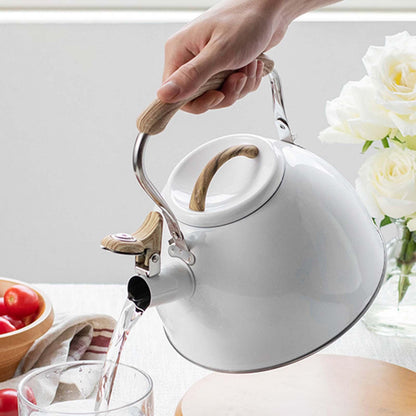 3L Stainless Steel Tea Kettle Teapot For Make Tea Water Compatible Gas Stoves Induction Cookers