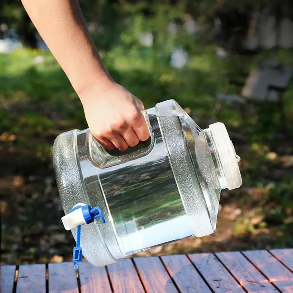 Portable Water Tank Camping Water Bucket Multifunctional Portable Driving Container With Tap Big Capacity for Picnic Hiking