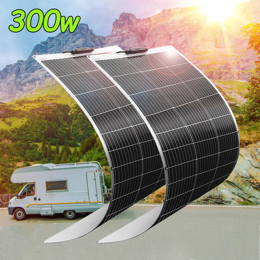 12v solar panel flexible 300w 280w 240w 200w 150w 140w 120w 100w 50w 12v battery charger photovoltaic panel camper RV home boat