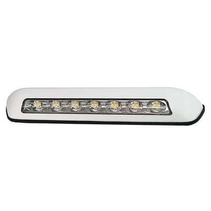 12V 8W 10LED RV LED Awning Porch Light Waterproof Caravan Interior Wall Lamps Light Bar Van Camper Trailer Exterior Lamp