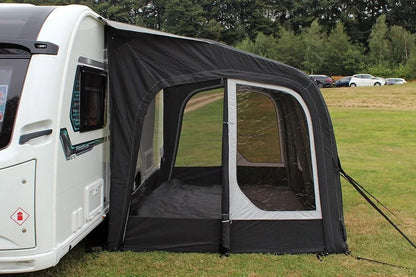 Caravan Awnings,Outdoor Camping Air Awning Caravan Inflatable Tube Tent With Annex Shade Tent Family Large Tunnel Travel Tent