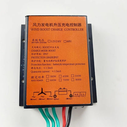 100-5000W High Quality MPPT Wind Charge Controller 12v/24v AUTO,Low Wind Speed Boost,Water Proof,High Heat Dissipation Design