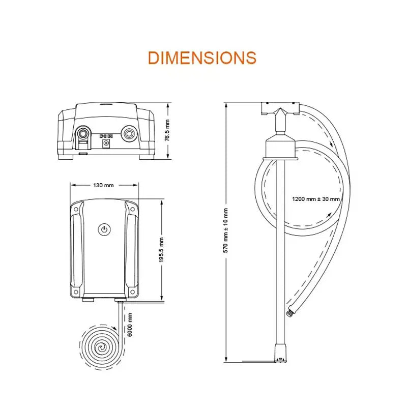 220V Electric Water Dispenser Water Pump RV System Portable Drinking Water Pump for Fridge Ice Maker Faucet