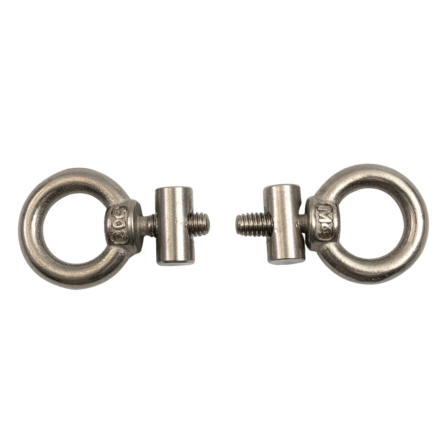 2-8PCS Awning Rail Stoppers 6mm Stainless Steel Stops Campervan Caravan Outdoor Slide Rail Track Cable Hanger Ring Screws