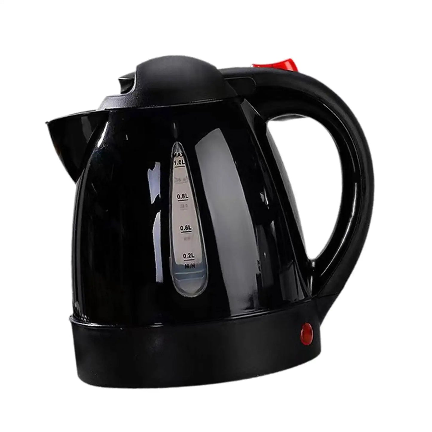 Car Electric Kettle 1L Heater Bottle Heated Pot Hot Water Kettle Cordless for Truck Travelling Camping Outdoor Self Driving Tour