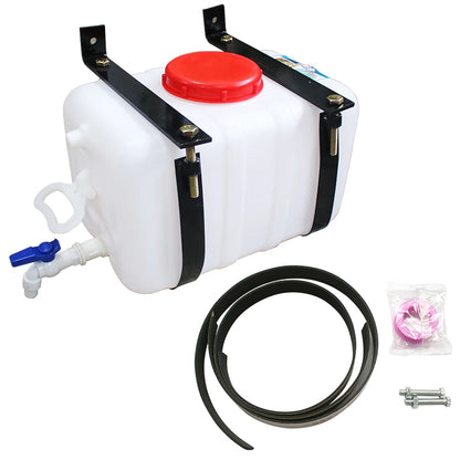 15L Car Wash Water Tank Food Grade Plastic With Faucet Light Truck Semi Trailer Modified With Bracket Car WaterBucket