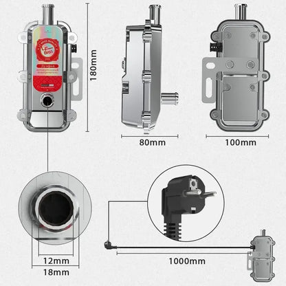 3000W 220V Car Engine Heater Diesel Auto Engine Antifreeze Preheater Truck Coolant Heater Parking Heater Car Heating Accessories