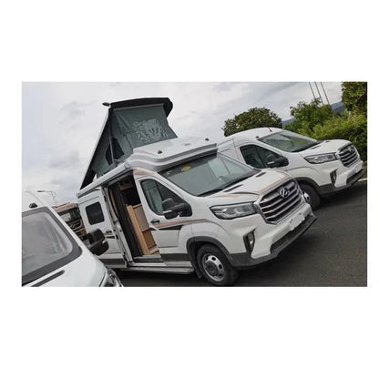 2021 newest rv motorhome campervan pop up roof truck on sale