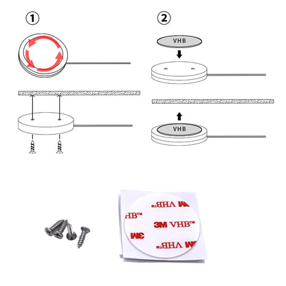 LED Under Cabinet Puck Light Display Case Shelf Counter Lighting Caravan Camper Motorhome Interior Spot Lamp With 5VUSB Switch