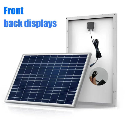 500W1000W 12V  Photovoltaic  Solar Panel, Power Bank Kit 100AController Solar Plate For Home/Camping/RV/Car Fast Battery Charger