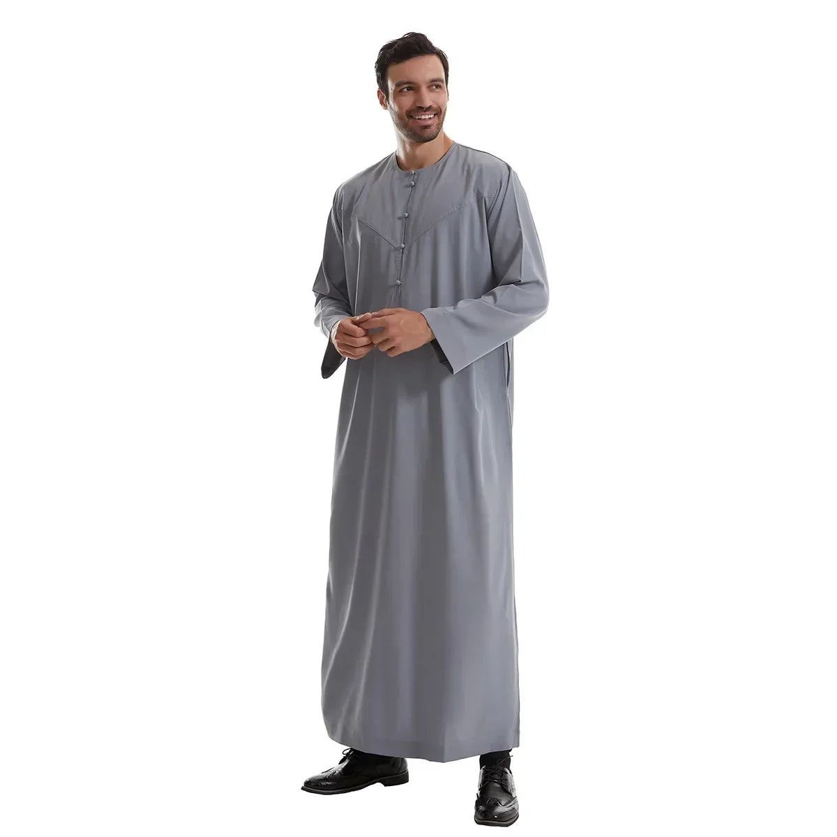 Men Robe Muslim Abaya Dishdasha Modest Djellaba Islamic Dubai Saudi Abayas Prayer Kaftan Eid Ramadan Morocco Jubba Thobe