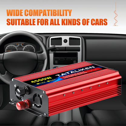 pure sine wave inverter 12V to 220V 1600W 2500W 3500W 4500W DC to AC voltage converter 12 220 mini-car power supply