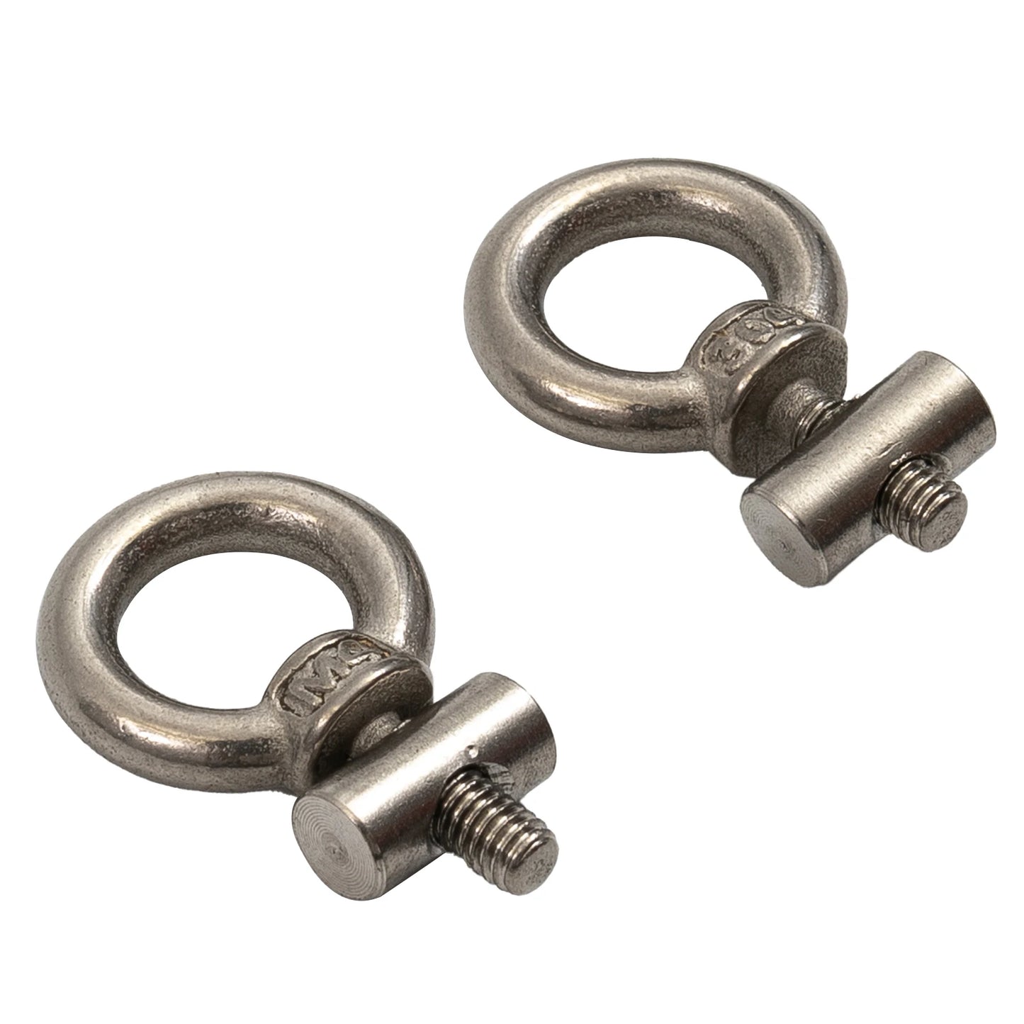 2-8PCS Awning Rail Stoppers 6mm Stainless Steel Stops Campervan Caravan Outdoor Slide Rail Track Cable Hanger Ring Screws