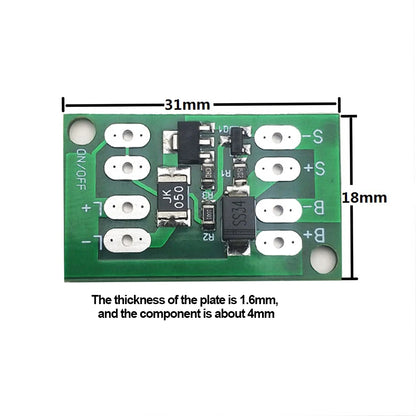 5PCS Solar Panel Controller Solar Control Switch Circuit Board Light Control Circuit Switch Lithium Battery Charging Board