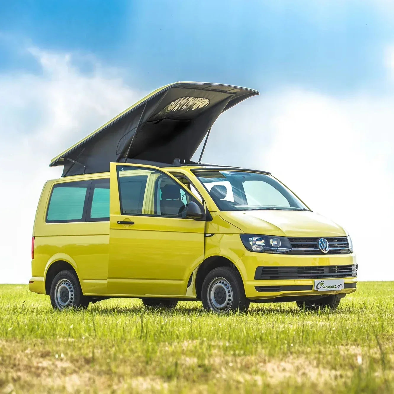 Motorhome Pop-up Roof Conversion Eco-Friendly Materials Aluminum Rooftop Tent Pop Top Roof For VW Van