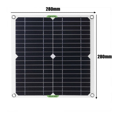 200W Solar Panel Kit 12V Battery Charger Solar Cell with 100A Controller for Caravan Boat Phone Car Charging Solar Power System