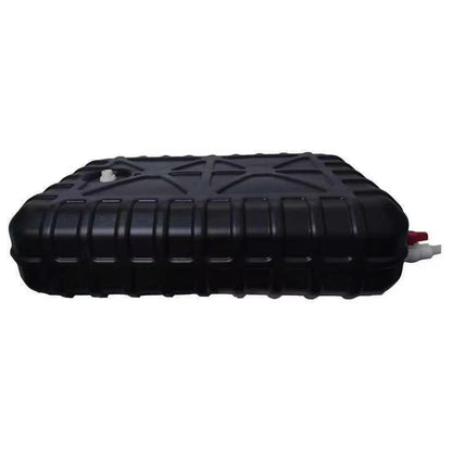 Car travel water storage tank hand wash water tank black off-road truck RV roof flat square water tank thickened