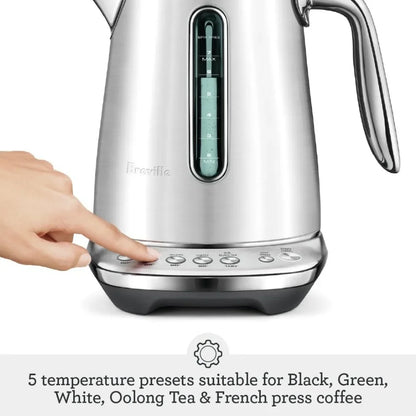 the Smart Kettle™ Luxe Electric Kettle, BKE845RVC, Red Velvet Cake