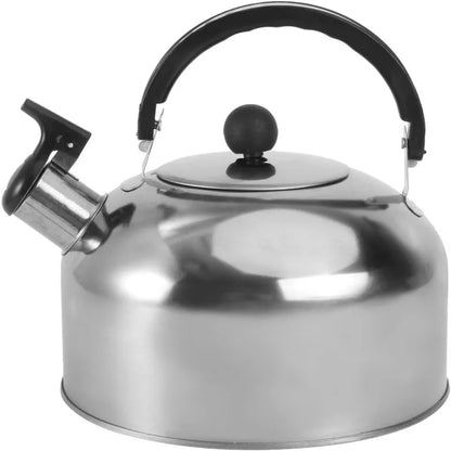 Stainless Steel for Home Office Restaurant Ergonomic Handle Teapot for Trips Stove Gas Water Kettle Whistling Kettle Teakettle