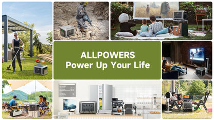 ALLPOWERS R2500 Portable Power Station 2016Wh Expandable to 20kWh LFP Battery 2500W Emergency Household / Outdoor Power Supply