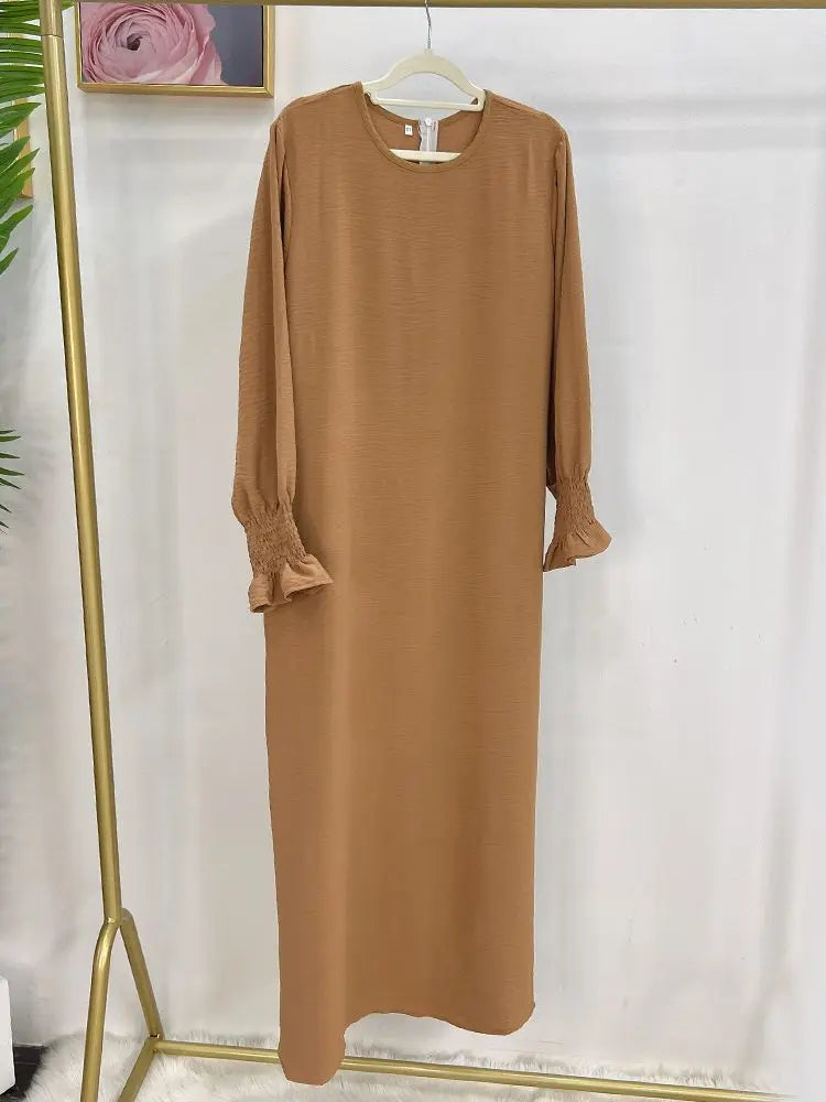 Ramadan Abaya Dubai Kaftan Muslim Long Dress Turkey Abayas For Prayer Islamic Clothing Women Robe Longue Femme Musulmane