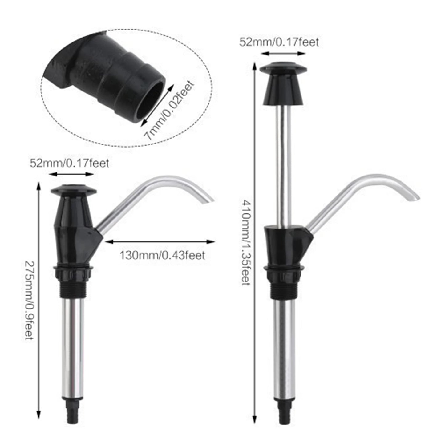 Caravan Sink Water Hand Pump Tap Bottled Water Dispenser Caravan Sin Camping/Trailer/Motorhome/Vehicle Faucet