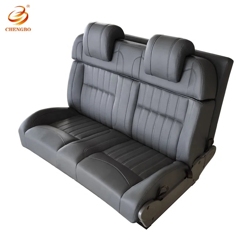 factory direct sale foldable reclining rock and roll bench sofa luxury seat for Van RV MPV Motorhome Cararvan Car trailers