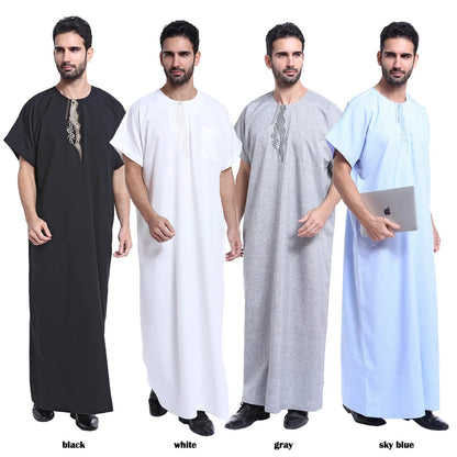 Morocco Muslim Arab Boy Thobe Children Abaya Ramadan Jubba Thobe Dress Pant Set 2 Piece Caftan Robe Kaftan Musulman Ensembles