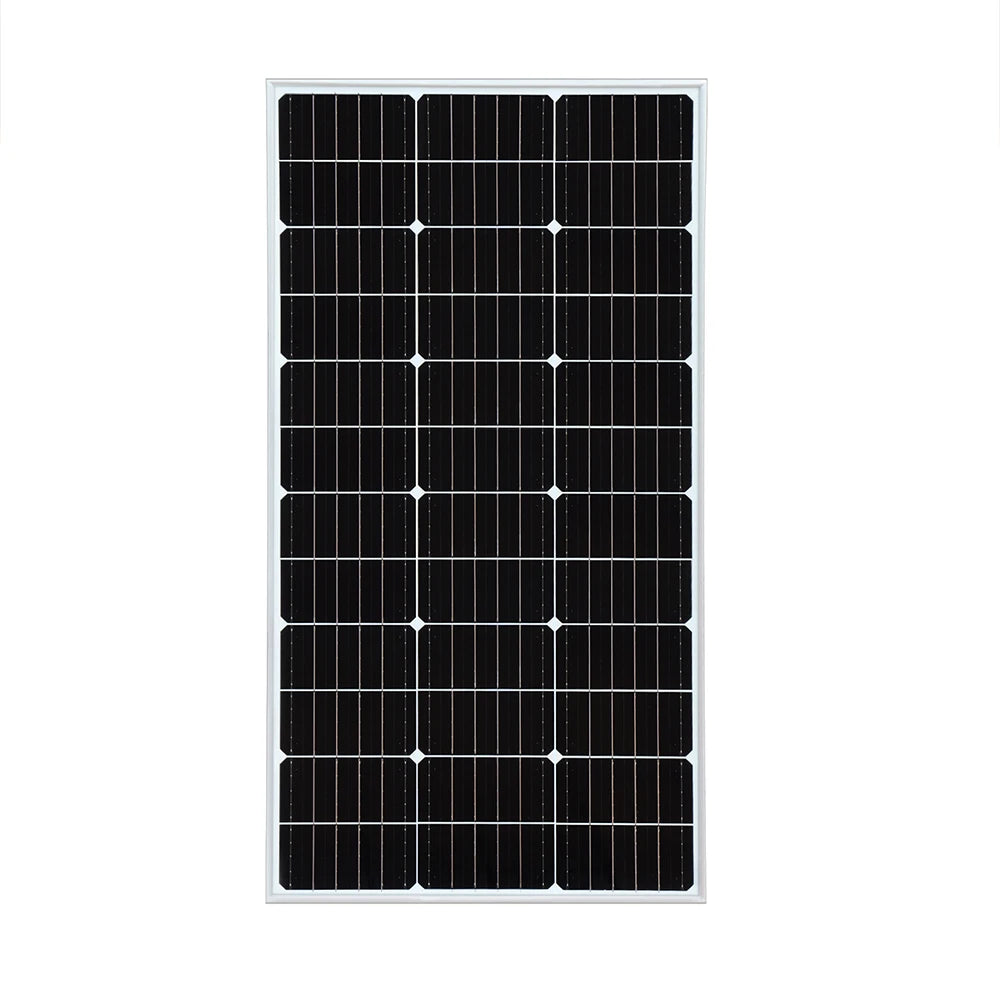 Solar panel 100W 1PCS 2PCS 3PCS 4PCS 12V 200W 300W 400W Glass solar Panels for home light refrigerator power station camping etc