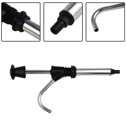 1PC Caravan Sink Water Hand Pump Tap 32mm Black Alloy Camping Trailer Motorhome Faucet RV Parts Accessories