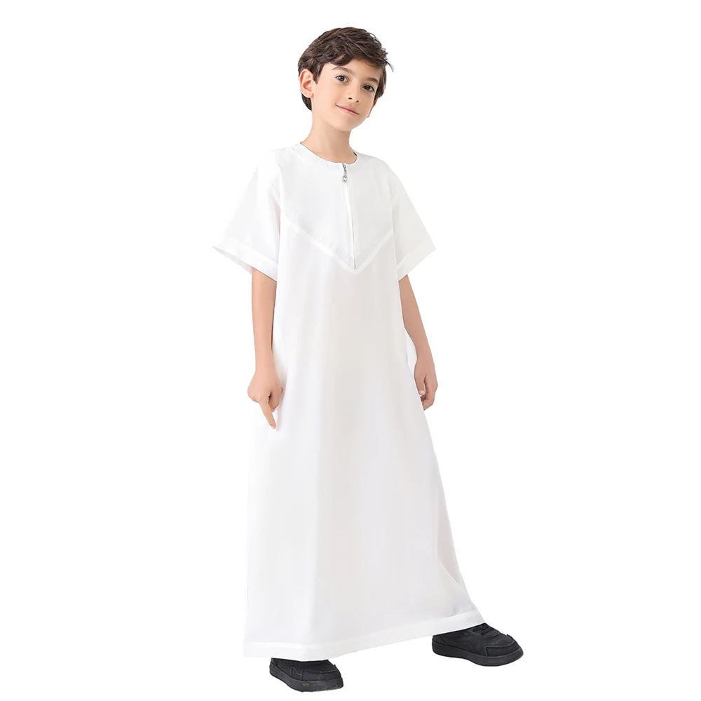 Ramadan Abayas For Prayer Clothes Boy Kids Muslim Dress Clothing Kebaya Abaya Turkey Arabic Islam Djellaba Robe Musulmane Hombre