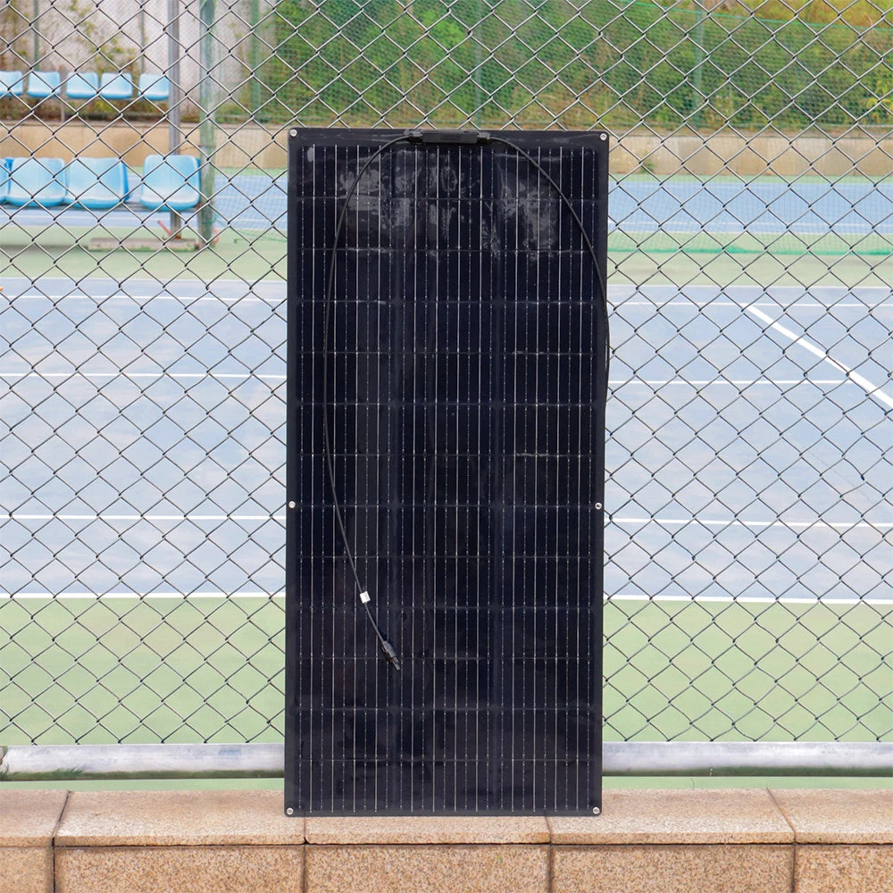 Semi- Flexible Solar Panel 150W 21.6V balcony photovoltaic PV 150 WATT CELL for home boat camper 12v /24V battery charger