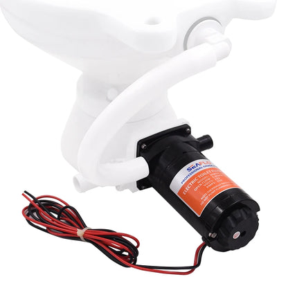 SEAFLO RV Electric Toilet Pump 12V/24V Boat Yacht Pump Marine Toilet Camping Car Pump Assembly Accessories