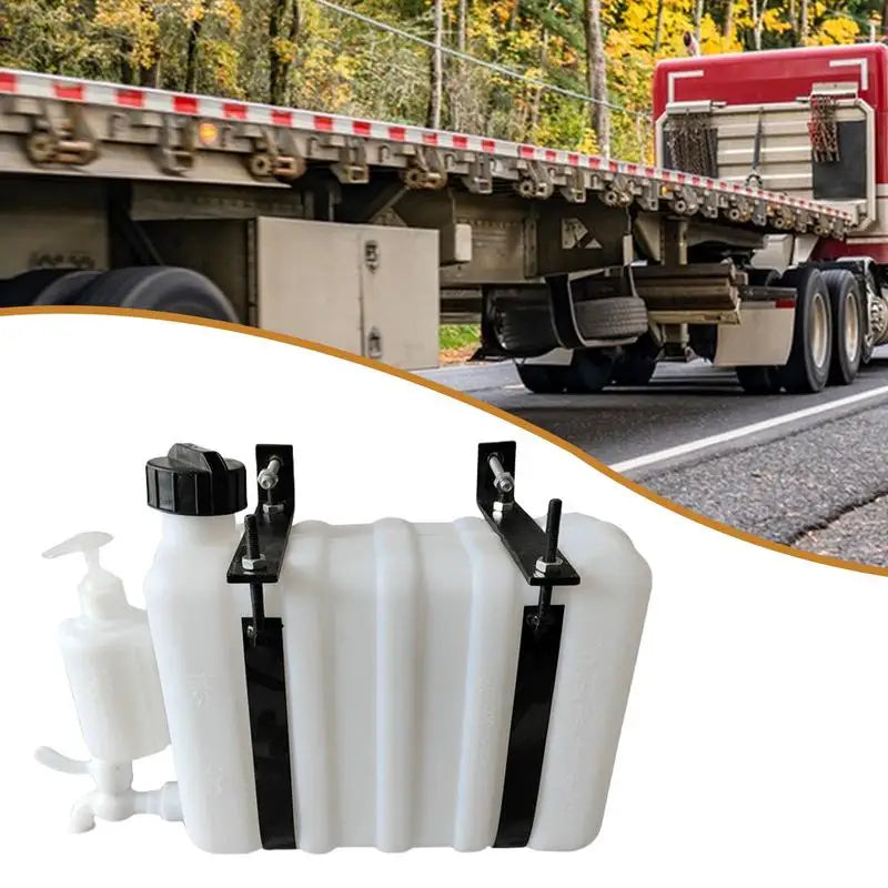 Truck Water Tank 9L Water Storage Jug With Spigot Water Jug Portable Utility Water Tank Water Carrier For Truck Trailer RV