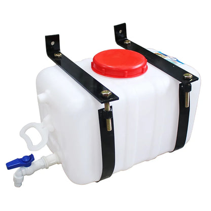 15L Car Wash Water Tank Food Grade Plastic With Faucet Light Truck Semi Trailer Modified With Bracket Car WaterBucket