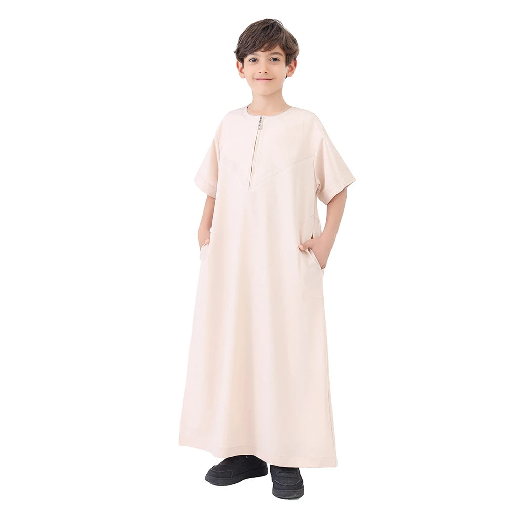 Ramadan Abayas For Prayer Clothes Boy Kids Muslim Dress Clothing Kebaya Abaya Turkey Arabic Islam Djellaba Robe Musulmane Hombre