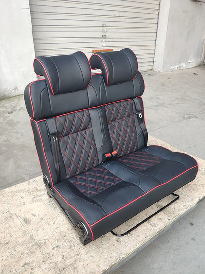 RV Double Seat Double-sided Car Bed Chair Color Customization Adjustable Backrest Angle Car Double Bed